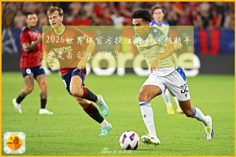 2026世界杯官方投注时如何判断平台是否合法合规？